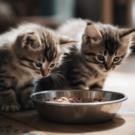 giving cats human food