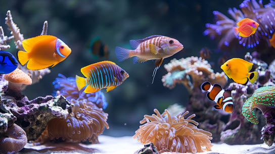 Maintain a Healthy Aquarium with Tropical Fish