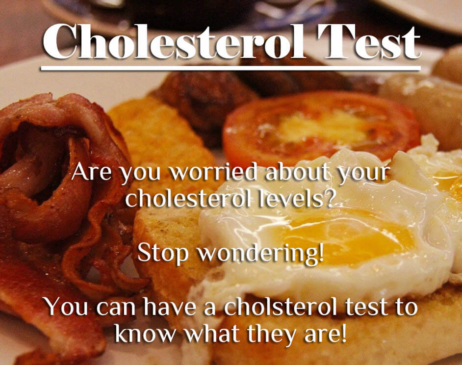 cholesterol test